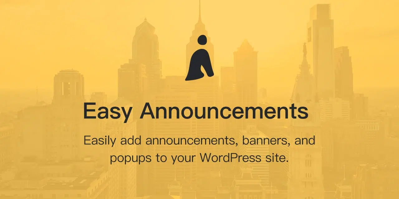 Easy Announcements